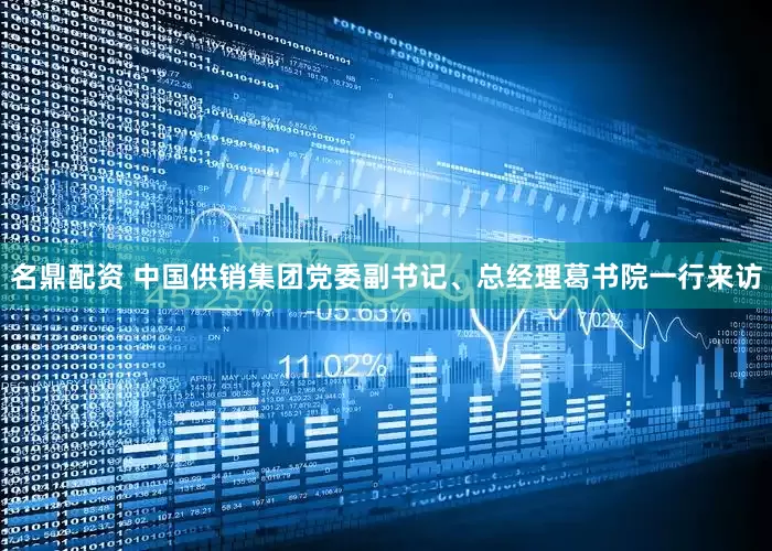名鼎配资 中国供销集团党委副书记、总经理葛书院一行来访